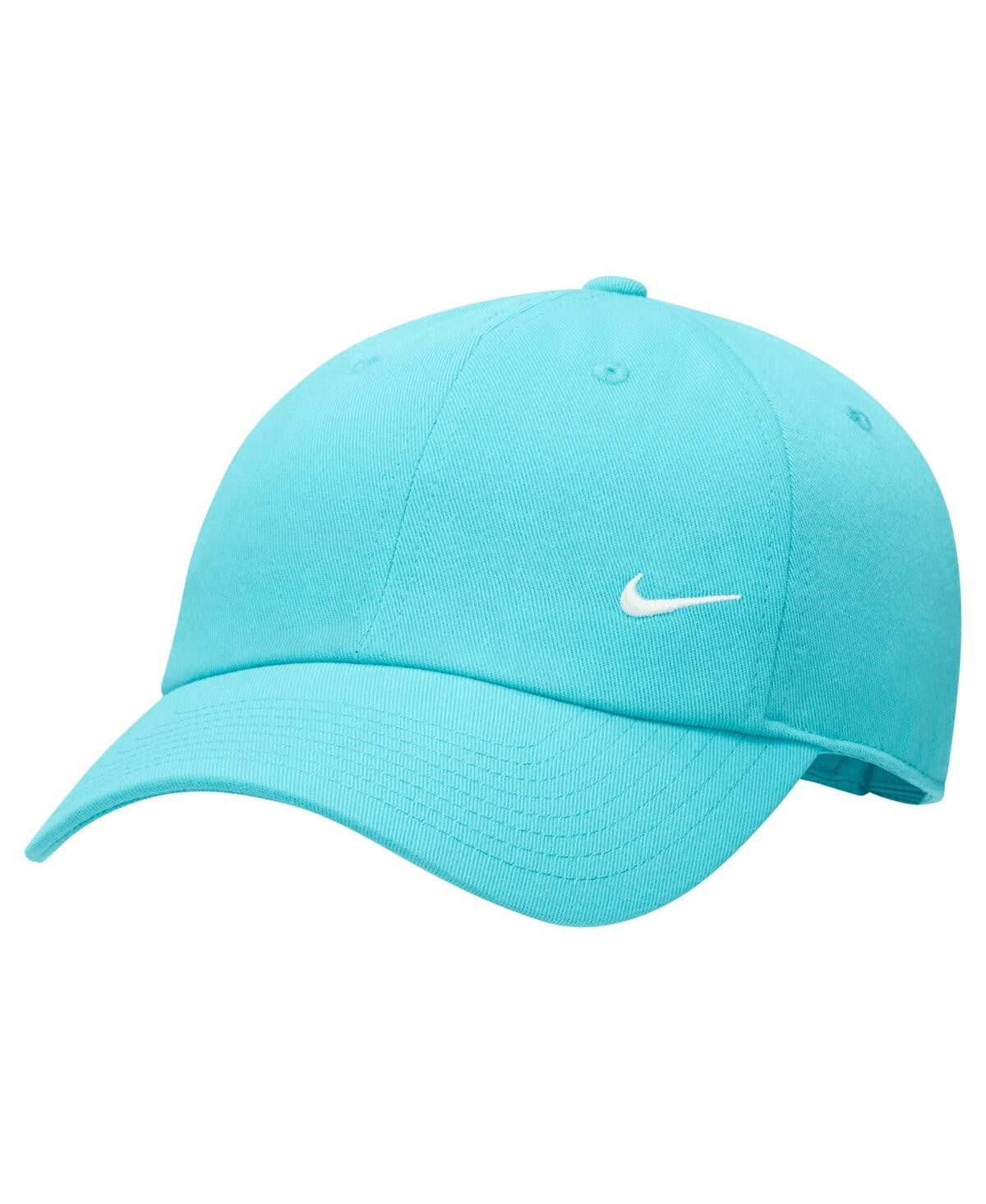 Nike Men's and Women's Aqua Swoosh Club Performance Adjustable Hat - Aqua