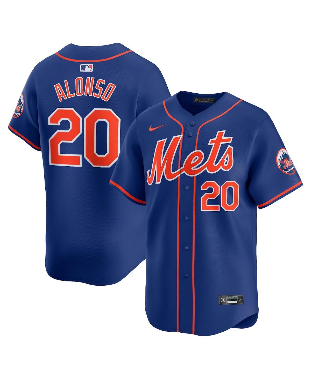 Nike Men's Pete Alonso New York Mets Limited Player Jersey - Royal