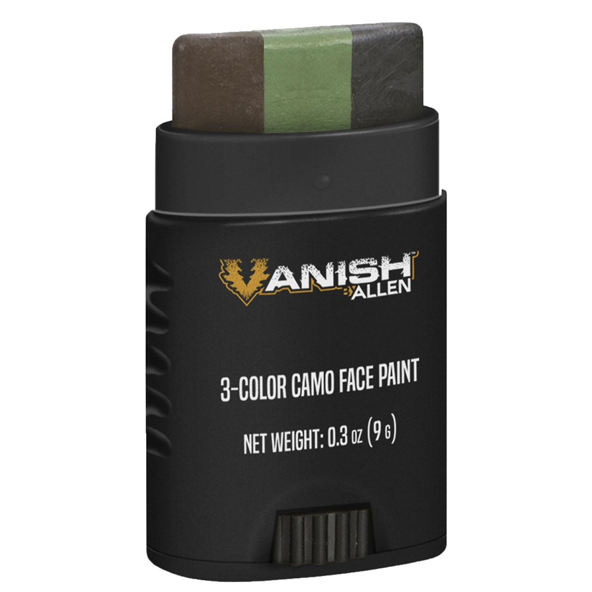 Camo Face Paint Stick, 3-Colors, Brown, Olive, & Black