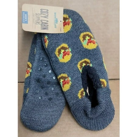 Northeast Outfitters Men S Cozy Cabin Slippers L (8-12.5 )