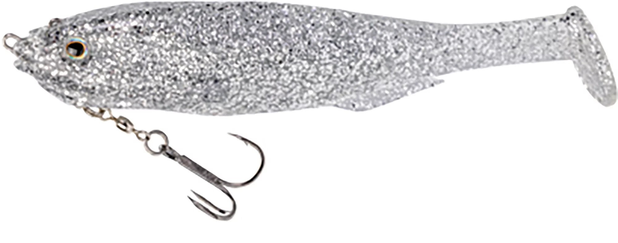 Strike King Final Copy Swimbait, Carolina Chrome, 6in, FCS6-475
