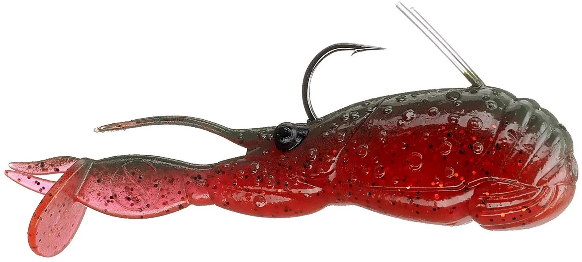 Googan Squad Scuddle Bug Swimbait, Watermelon Red, 4in, GBSB-438-DLC