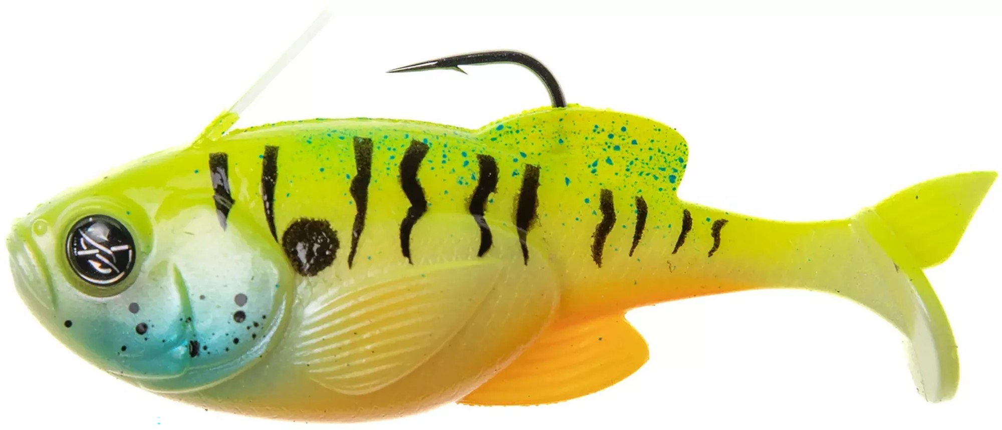 Googan Squad Guppy Swimbait, Toxic Gill, 3.8in, GBG-3814-TXG