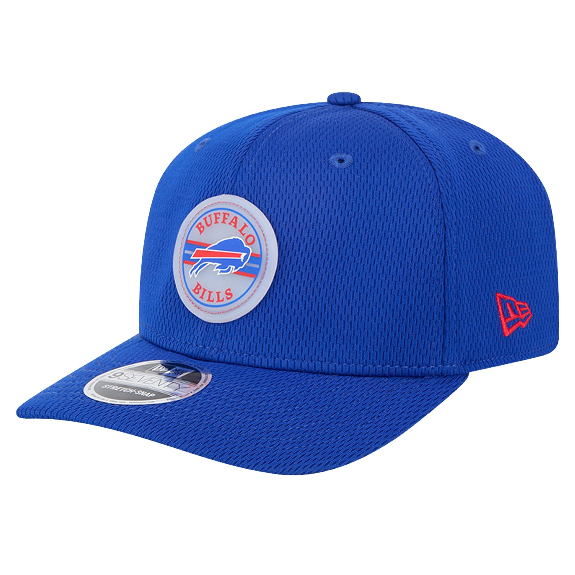 New Era Men's Royal Buffalo Bills Adventure Patched 9SEVENTY Stretch-Snap Adjustable Hat - Royal