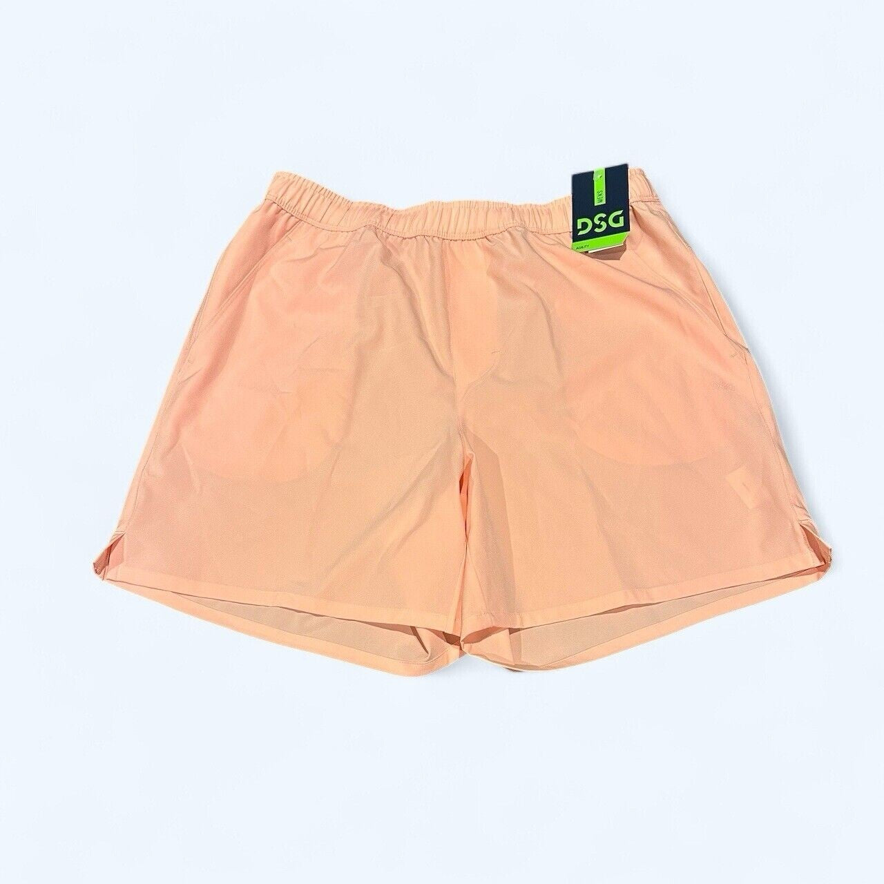 DSG Men's 6" Agility Woven Training Shorts Hybrid Size M Pink Ray Relaxed Fit