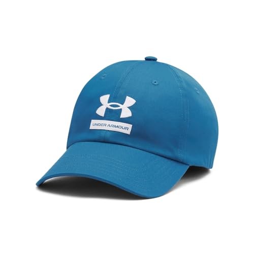 Under Armour Men's Branded Hat, (406) Photon Blue / / White, One Size Fits Most