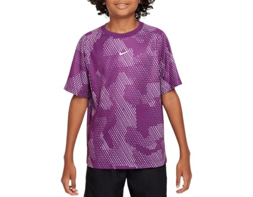 Nike Big Kids' Boys' Dri-FIT Printed Training T-Shirt (Viotech) (US, Alpha, X-Large, Regular, Viotech)