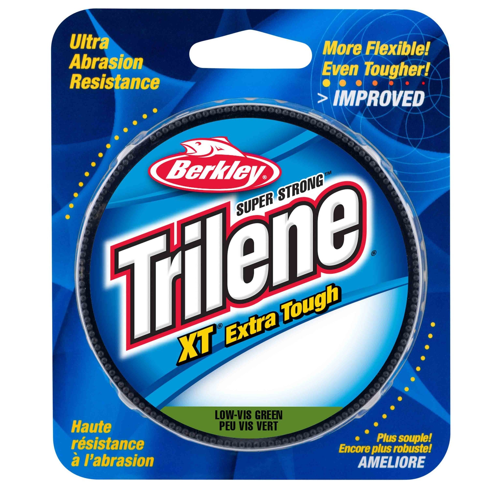 Berkley 6 Lb Lo-Vis Green Trilene XT Fish Line