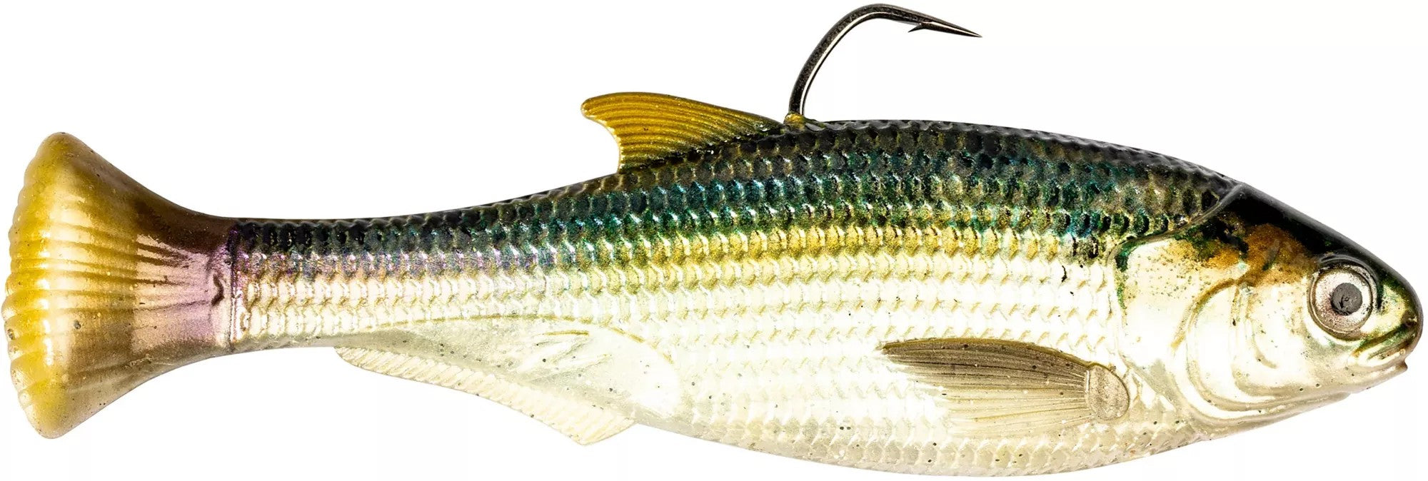 81535418 Shadtron LT Swimbait Lure, Blueback Herring - 4.5 in. - 0.75 Oz