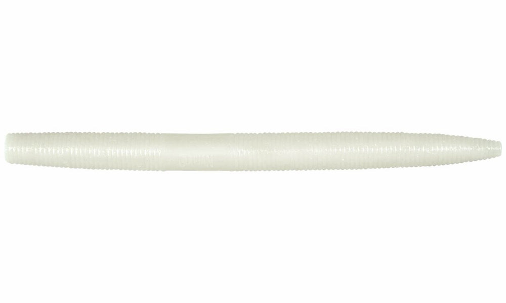 Googan Squad Lunker Log Soft Bait, Pearl, 6, GLL-6-PRL