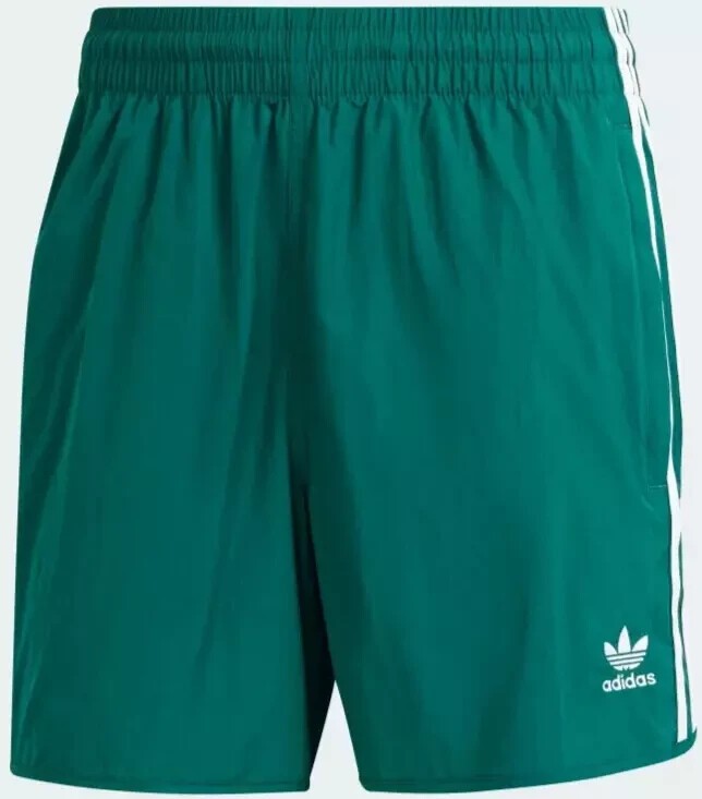 Adidas Adicolor Classics Sprinter Shorts Men's XS Green Flat Front Active SRT167