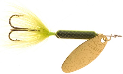 Yakima Rooster Tail 1/2oz Chartreuse