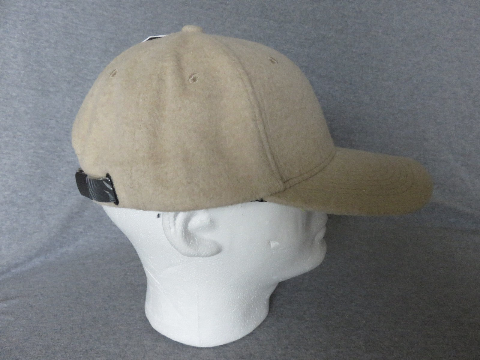NWT VRST Wool Blend Lt Brown Flannel Hat Unisex One Size Baseball Cap Adjustable