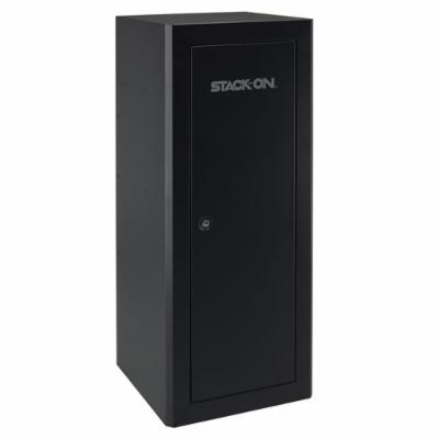 18-Gun Non-Fire Key Lock Gun Cabinet, Black