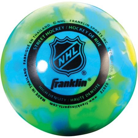 Franklin Extreme High Density Street Hockey Ball, Blue/Green