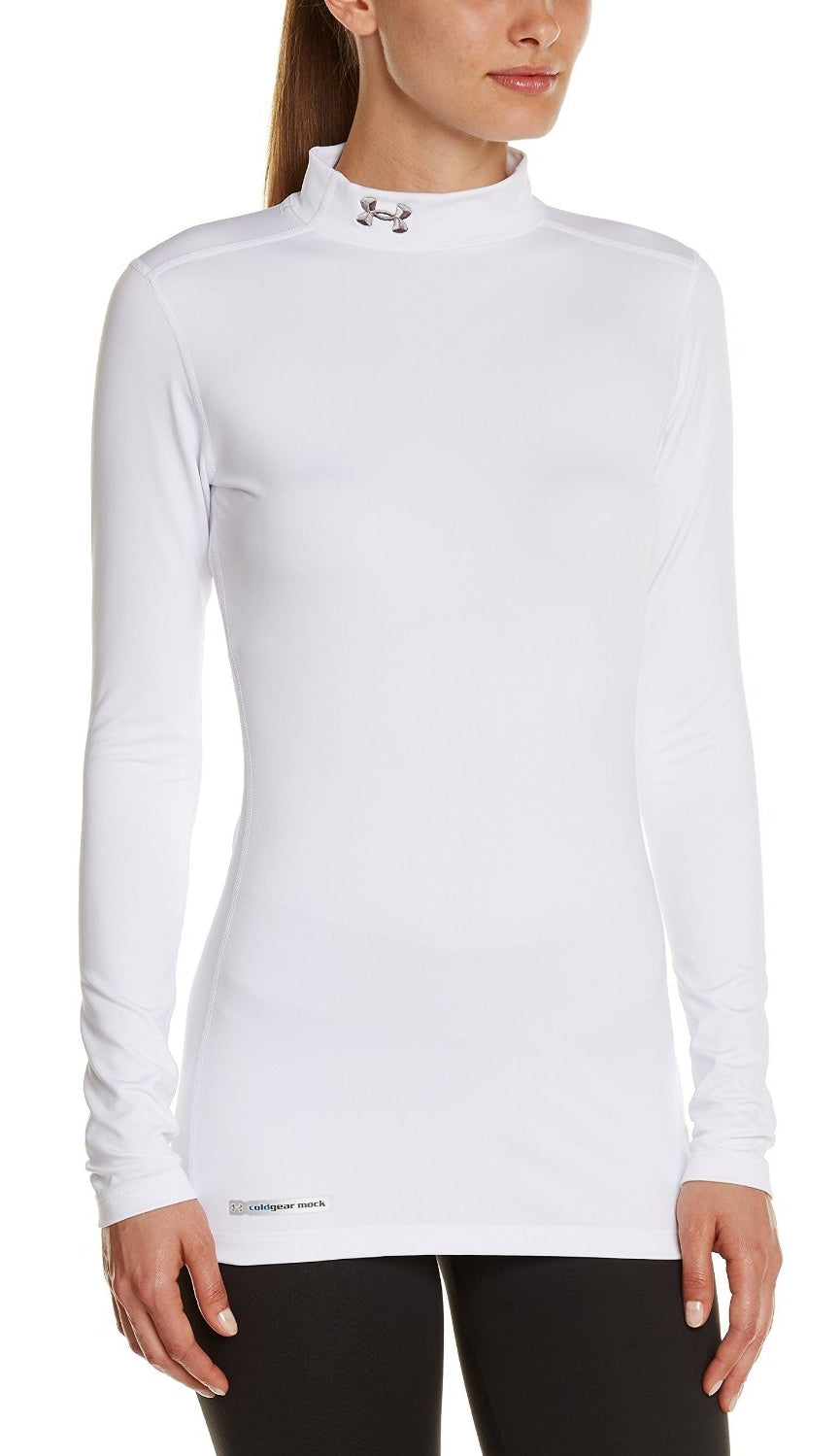 Under Armour Women ColdGear Fitted Long Sleeve Mock 1215968