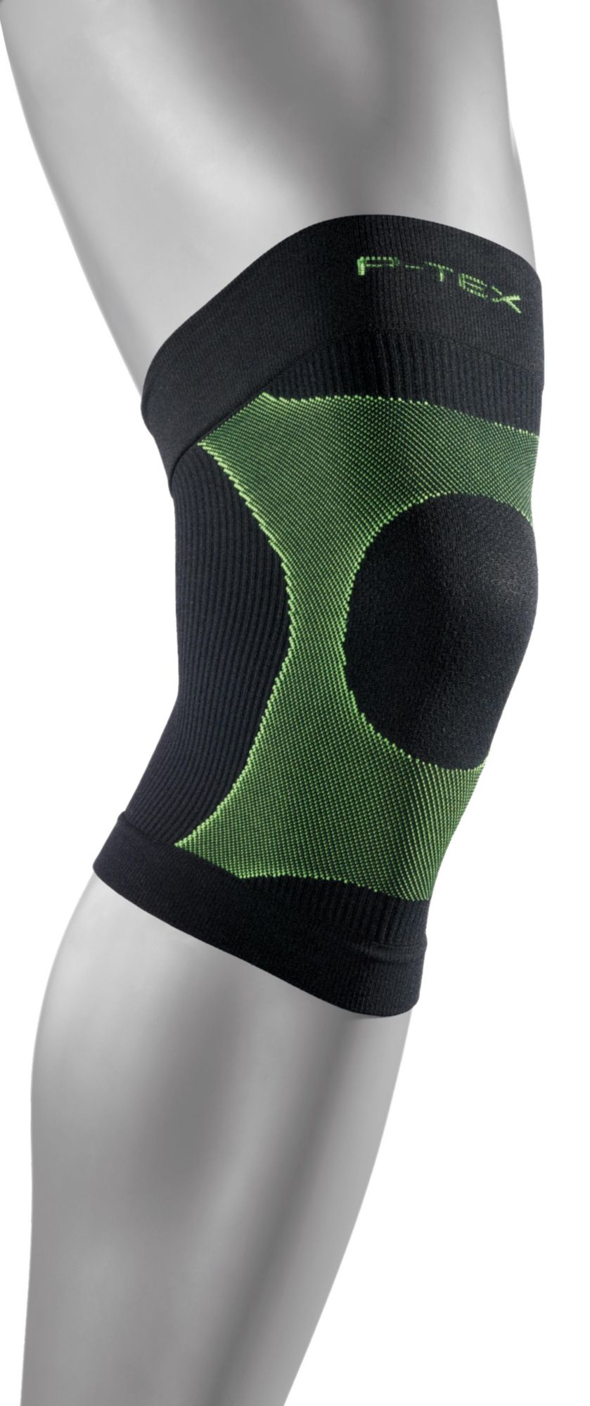 P-TEX Knit Compression Knee Sleeve, Men's, Large, Black