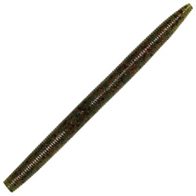 Googan Squad Lunker Log Soft Bait, Watermelon Red Flake, 4, GLL-4-WMR