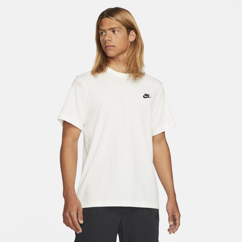 Men's Nike Sportswear Club T-Shirt XLarge Sail/Black