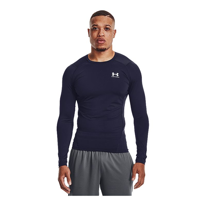 Under Armour Hg Comp Longsleeve T-shirt Blue C410