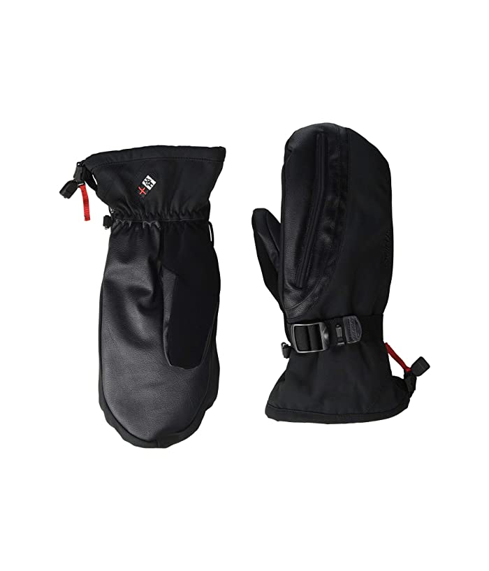 Seirus Men's Magne Heatwave Plus SoundTouch Ridge Mittens, Large, Black