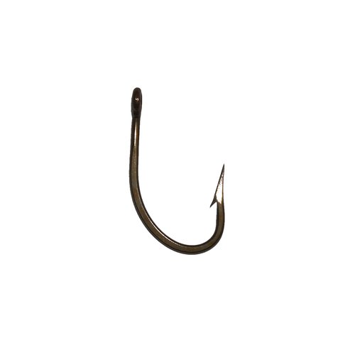 Mustad O Shaughnessy Hook (Bronze) - Size: 1/0 8pc