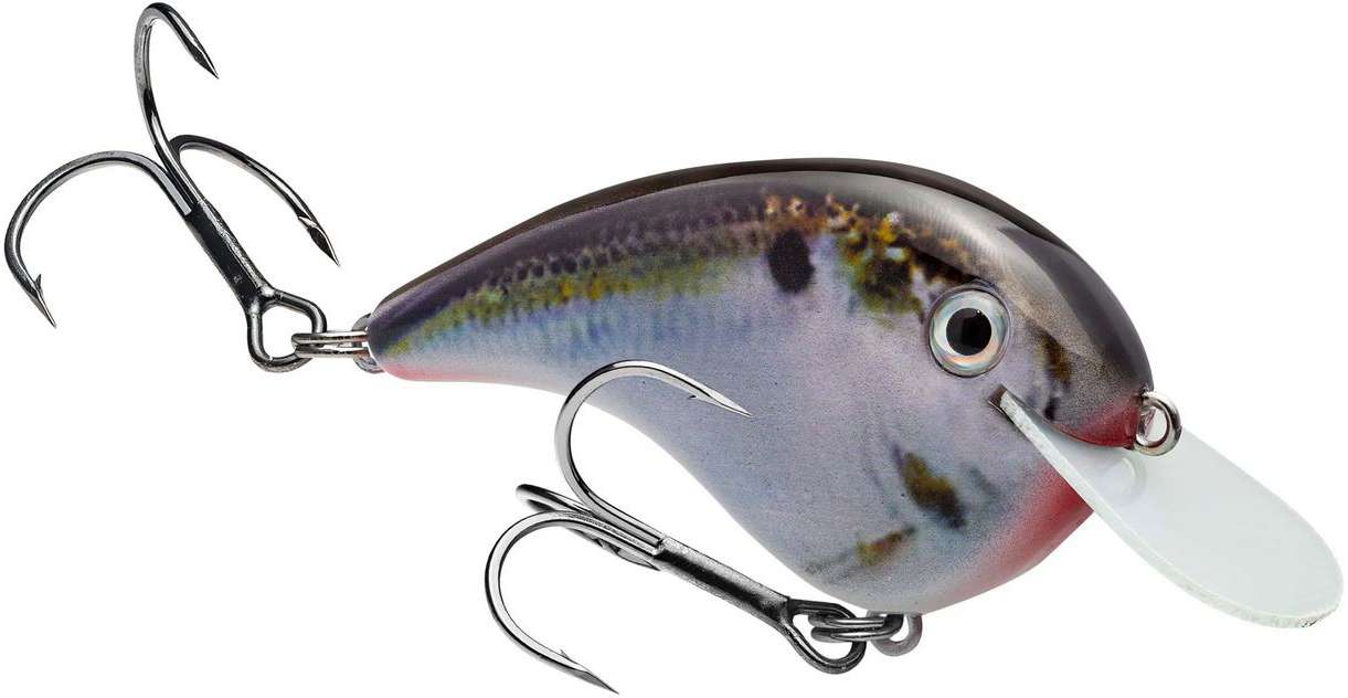 Strike King Chick Magnet Flatside Crankbait Fishing Lure Natural Shad
