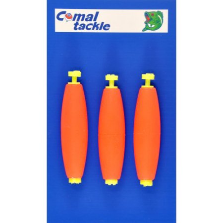 Comal Tackle Cigar Snap-on Float, Red
