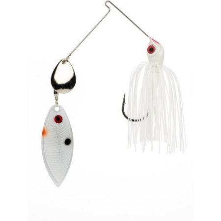 24032772 Red Eyed Spinnerbait - 0.37 Oz - White