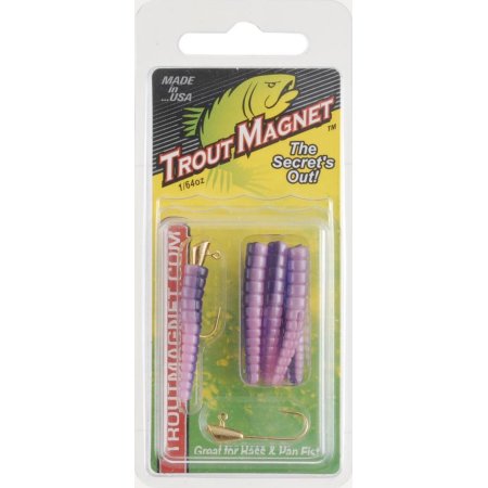 Leland Lures Trout Magnet Softbait 1/64 Oz  Purple Haze  9 Count