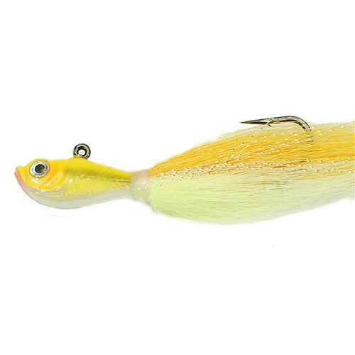 SPRO Prime Bucktail Saltwater Jigs, Yellow