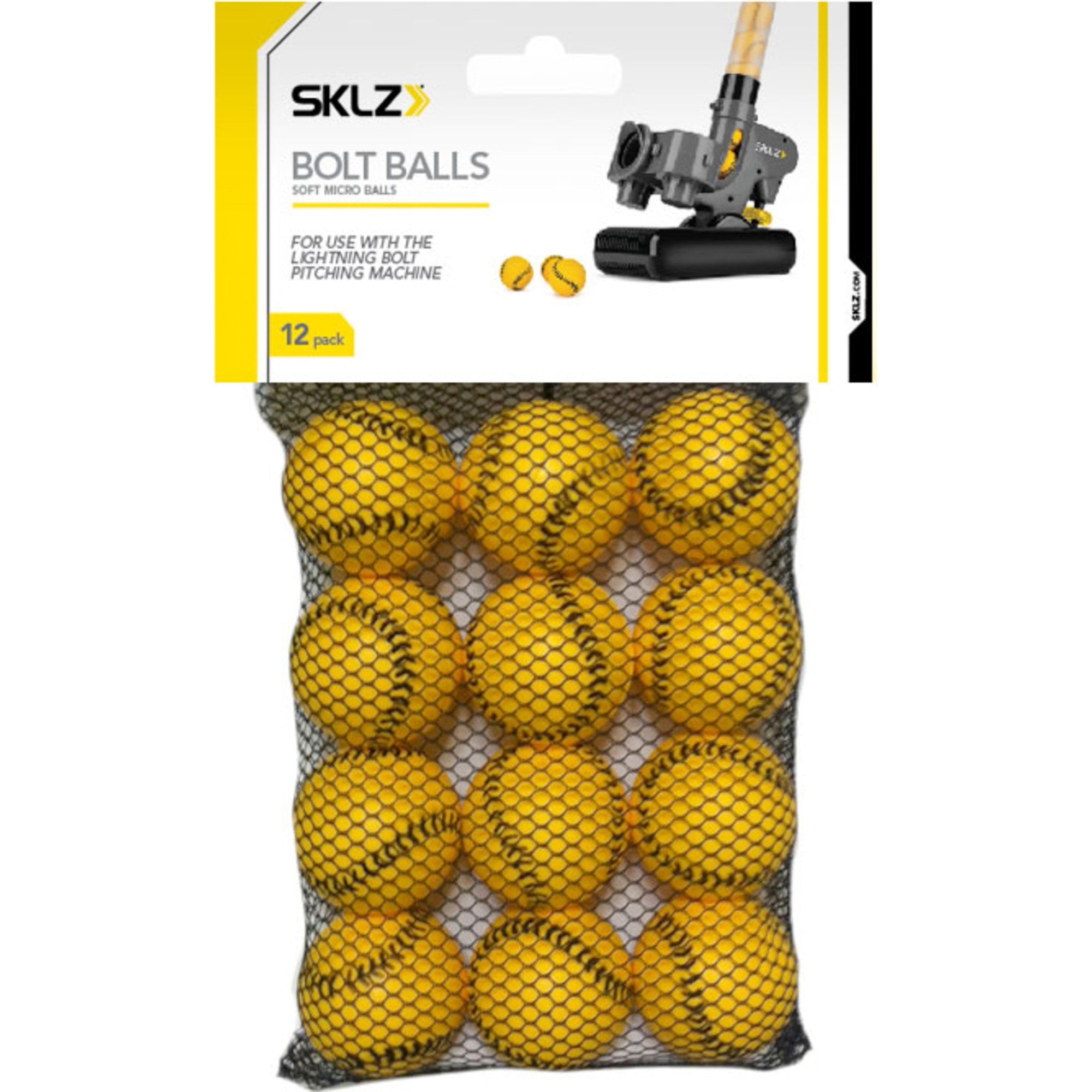 SKLZ Lightning Bolt Pitching Machine Replacement Baseballs