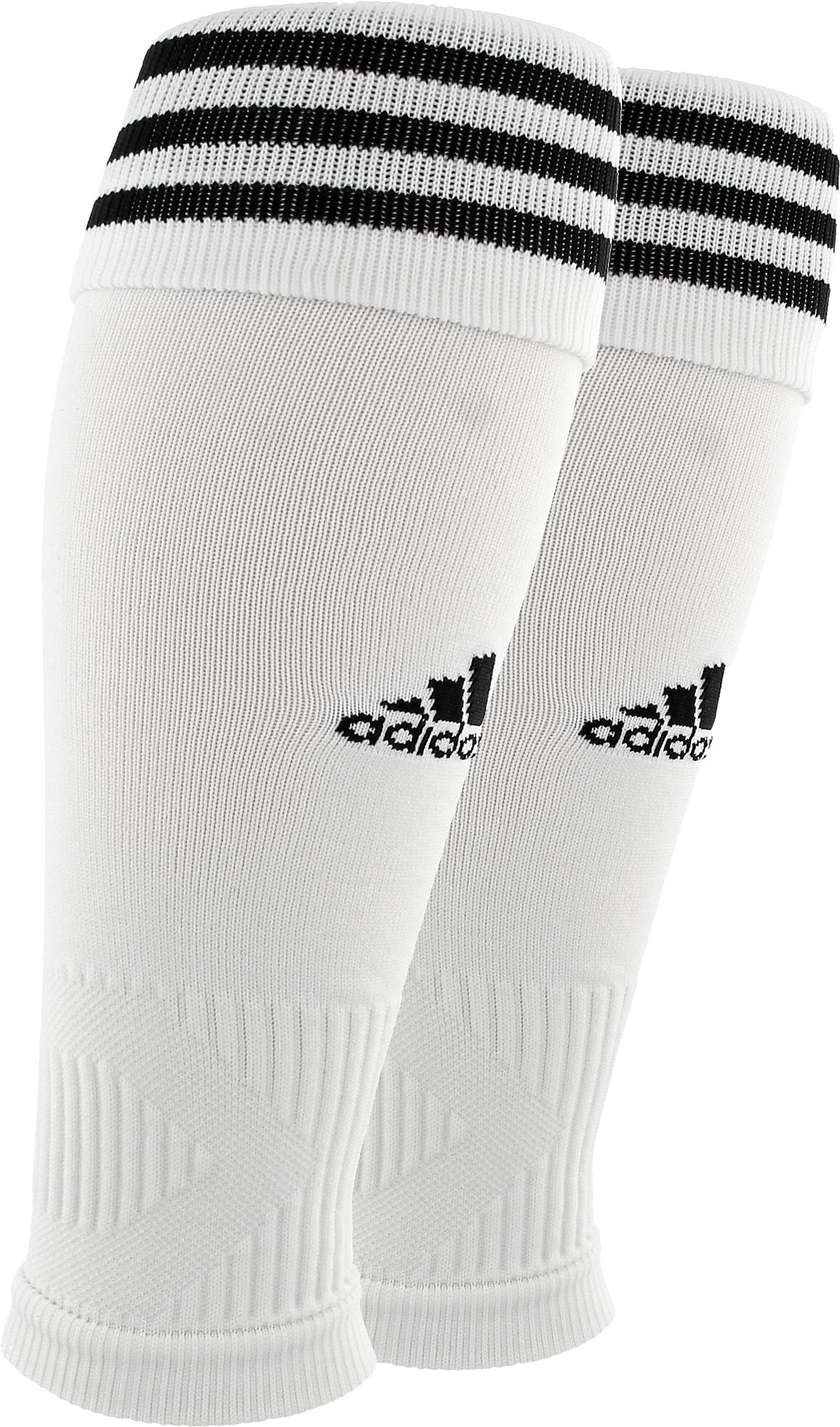 Adidas Unisex Alphaskin Soccer (2-pack) Calf Sleeve Sock Team  White/B