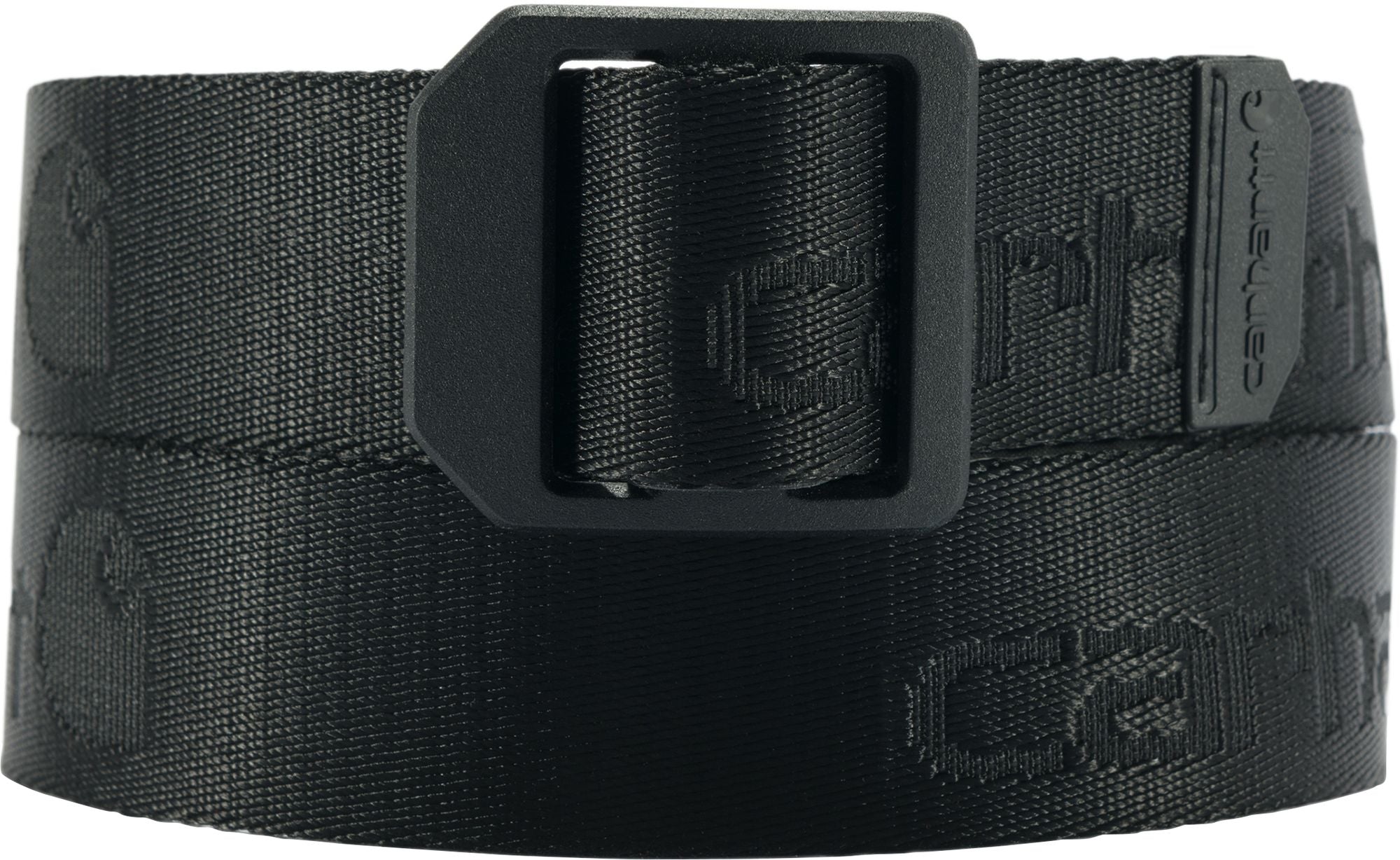 Carhartt Nylon Webbing Ladder Lock Belt, Black, Nylon Webbing, 38 in Length, 1 1/2 in Width