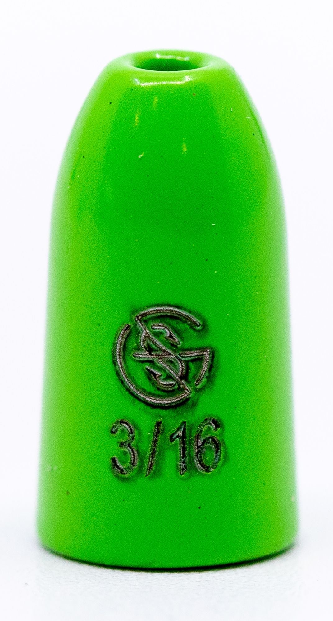 Googan Squad Tungsten Worm Weight, Green