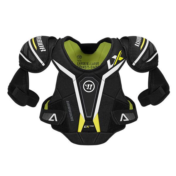 Warrior Youth Lx Pro Shoulder Pads in Black | Size: S/M