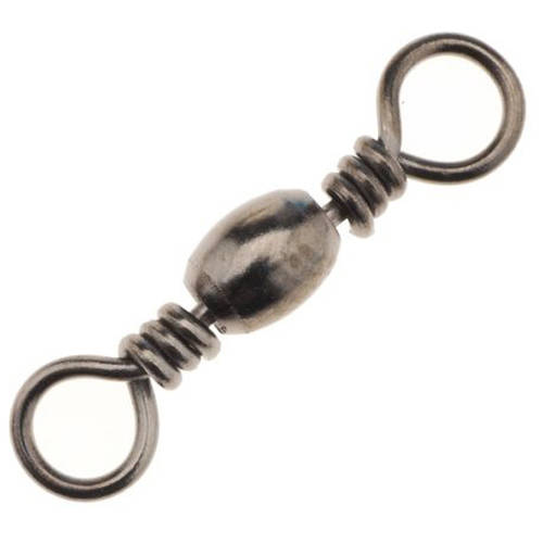 Eagle Claw Size 3 Black Barrel Swivel