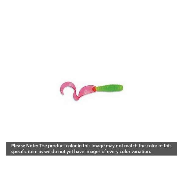 Got-Cha Fishing Lure H4CT20-10 Curltail Grub 4  Chartreuse 20 per Pack