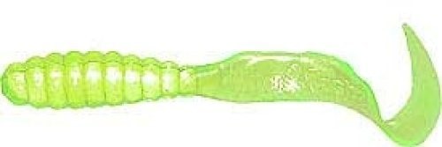 Mr. Twister 2'' Teenie Tail Soft Plastic Lures  20 Pack, White