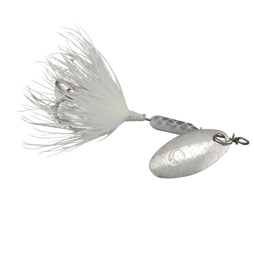 Yakima Bait Worden S Original Rooster Tail Lure  Inline Spinnerbait Fishing Lure  White  1/24 Oz
