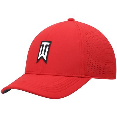Men's Nike Golf Red Tiger Woods Legacy91 Performance Flex Hat - Red