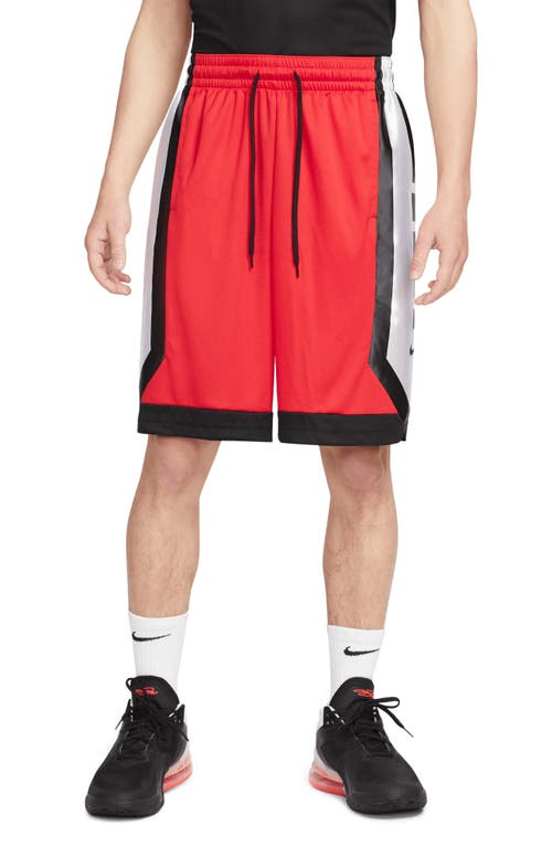 Men's Nike Dri-FIT Elite Basketball Shorts Medium University Red/Black/Black