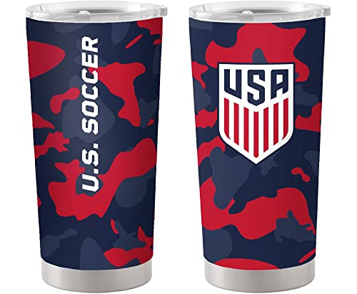 US Mens Soccer Team 20oz Camo Stainless Tumbler