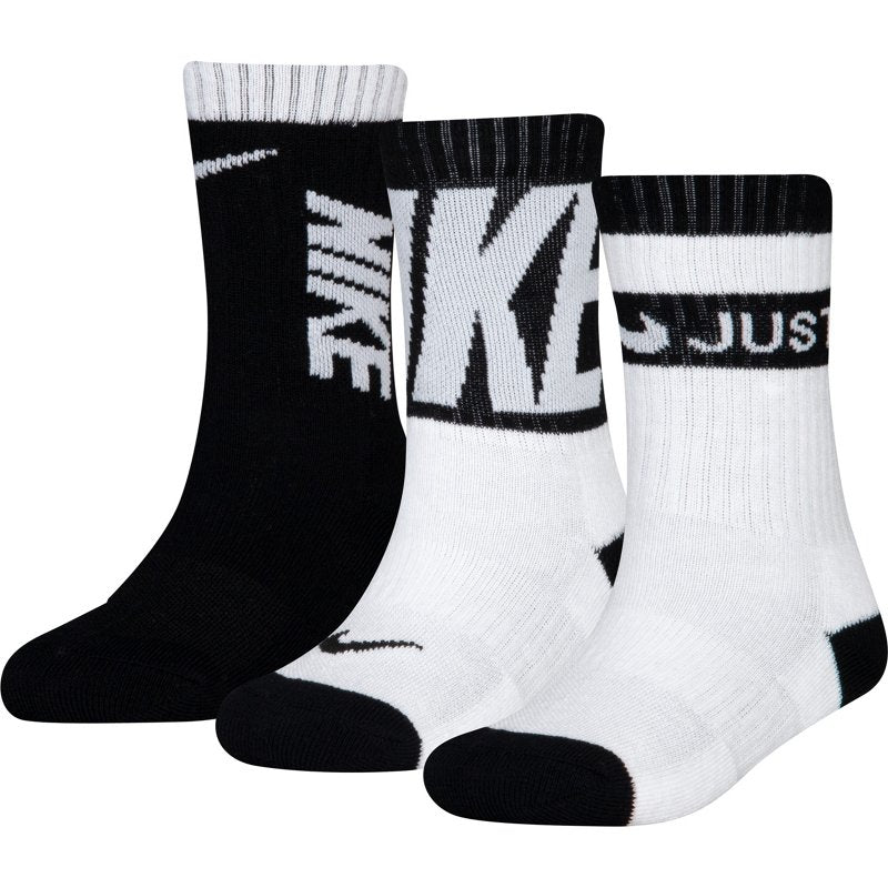 Nike Youth Sport Graphic Crew Socks 3-Pack