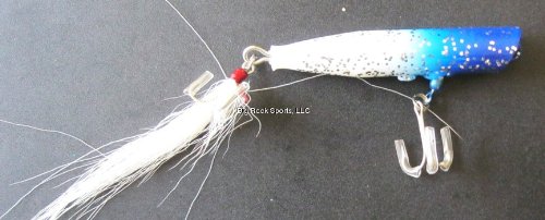 Atom Striper Swiper Saltwater Lure, Blue/Silver