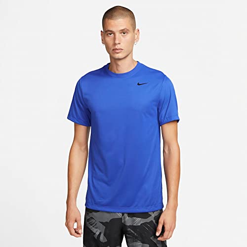 Nike Men's Dri-fit Legend Fitness T-Shirt - Game Royal/Black