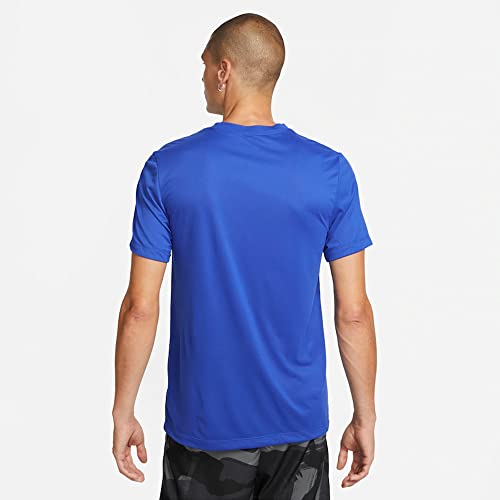 Nike Men's Dri-fit Legend Fitness T-Shirt - Game Royal/Black