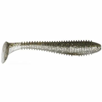 Keitech Fat Swing Impact 3.8 Unrigged Plastic Swim Baits 6-Pack