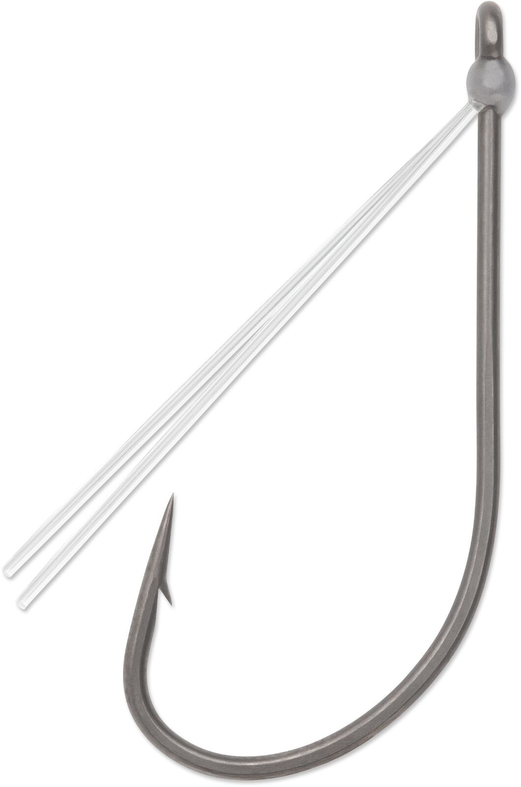 VMC Redline Series Weedless Wacky Neko Hook #2 Gray 4PK