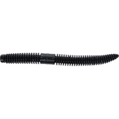 Yamamoto Slinko Worm Black W/ Large Blue Flake
